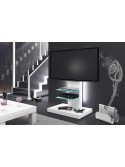 MARINO luxus TV-állvány fehér LED háttérvilágítással